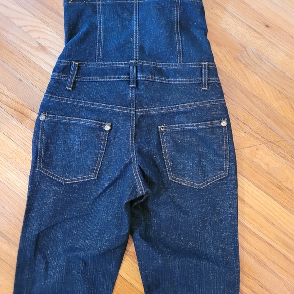 De Puta Madre 69 Dark Denim Overall Jeans Sz 27 - Picture 14 of 15